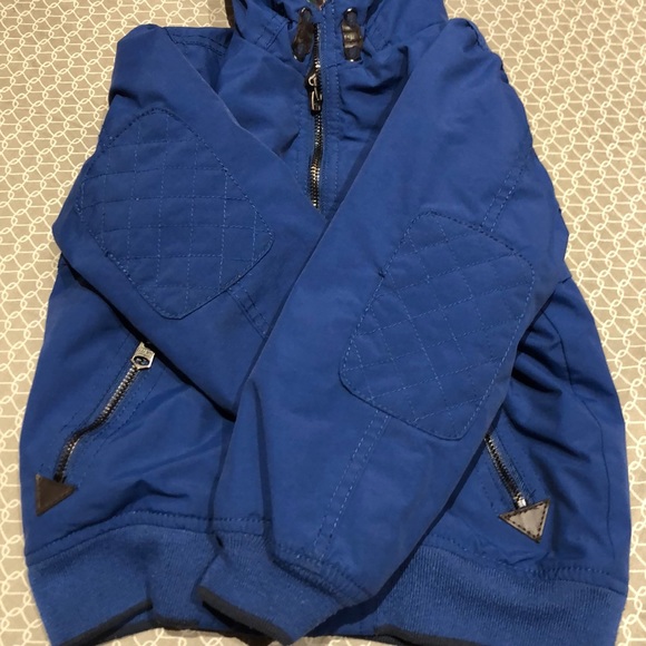 Zara Boys Collection blue jacket  size: 4/5 - Picture 4 of 8